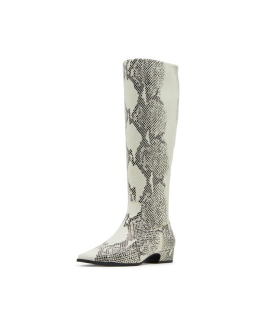Madden Girl Natural Florance Knee High Boot