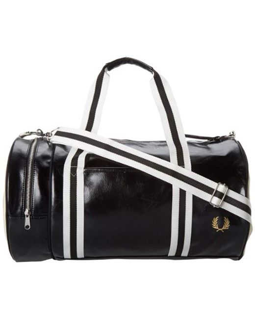 Fred Perry Classic Barrel Bag in Navy Blue Mens Bags Gym bags and sports bags for Men 