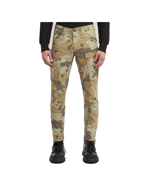 G-Star Multicolor Regular Tapered Cargo Pants,duner Border Camo,36w X 36l for men