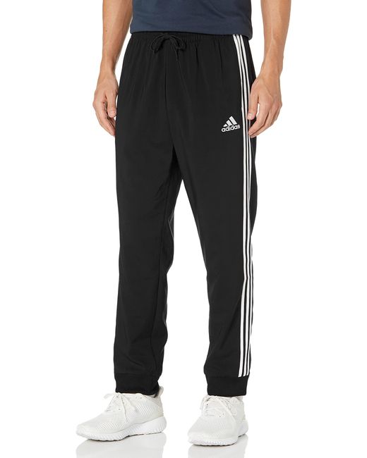 aeroready essentials tapered cuff woven 3 stripes pants