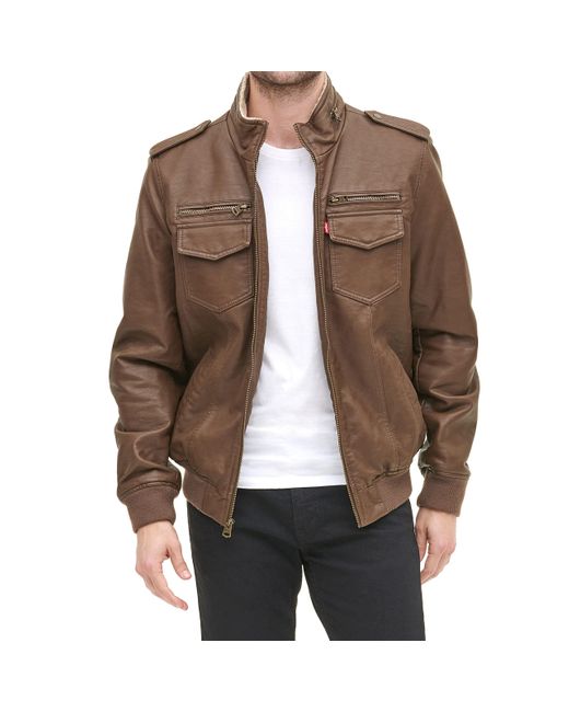 Deer Sherpa Lined Aviator Bomber 