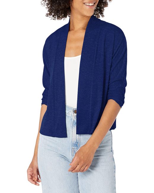 Kasper Onion Skin Dolman Jacket in Blue Lyst