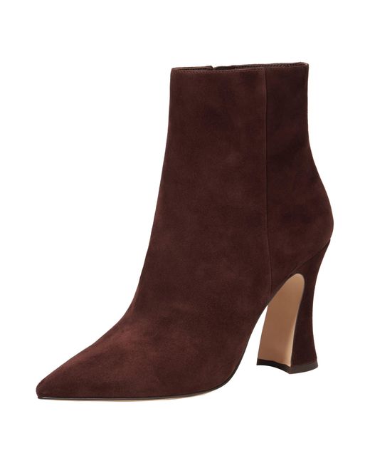 COACH Brown Carter Suede Bootie Ankle Boot