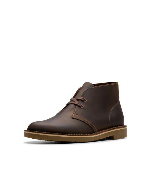 Clarks Brown Shepton Chukka Boot for men