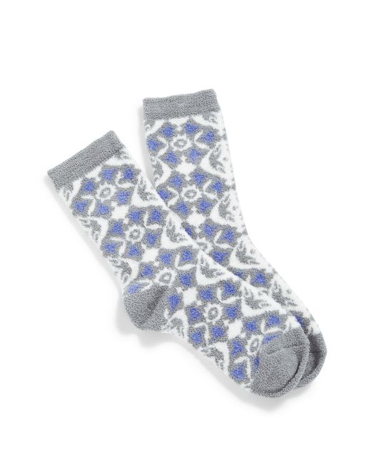 Vera Bradley Blue Cozy Socks