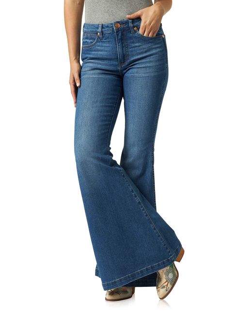 High Rise Trumpet Flare Leg Jean 