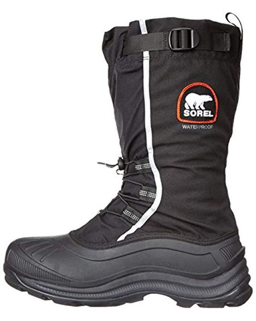 Sorel Felt Alpha Pac Extreme Snow Boot in Black for Men Save 17 Lyst
