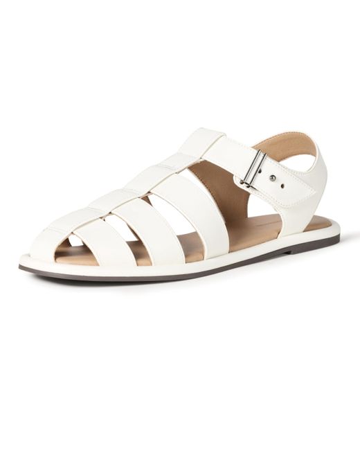 [Amazon Essentials] フィッシャーマン セーター Essentials Closed Toe Fisherman Sandals in Metallic | Lyst UK