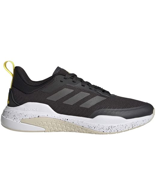adidas Lace Trainer V Running Shoe in Black for Men Lyst