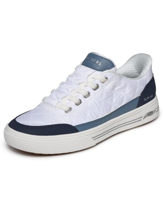 Skechers Blue Arch Fit Arcade-cuddle Steps Hands Free Slip-ins Sneaker