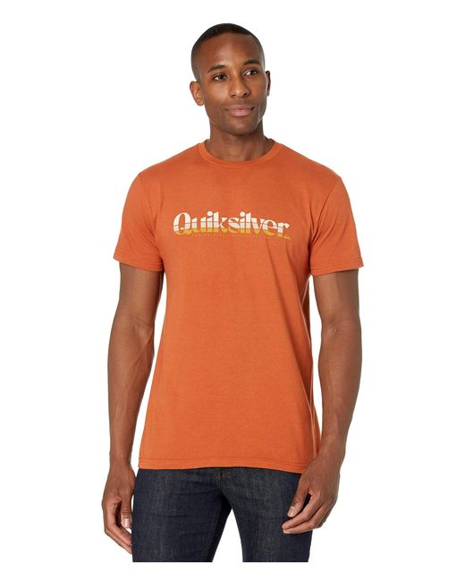 Quiksilver Mens Short Sleeve Graphic T-Shirt Tee