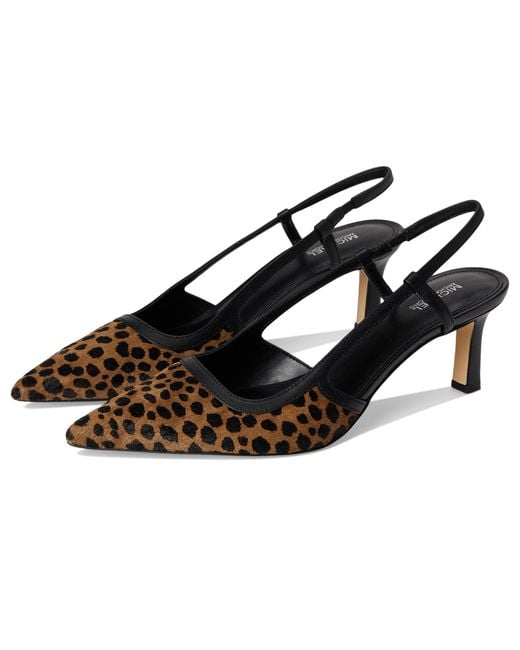 Michael Kors Multicolor Alora Mid Sling High Heels, Synthetic