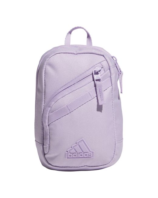 Adidas Purple Prime Mini Sling Crossbody Bag