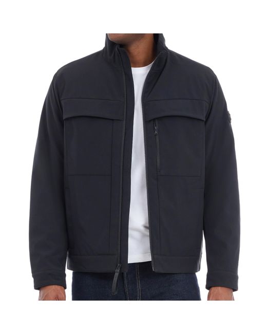 Giacca softshell da uomo di Michael Kors in Blue da Uomo