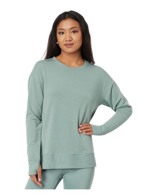 Womens side slit sweatshirt new arrivals