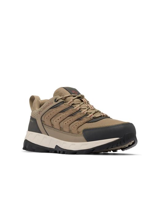 Columbia Strata Trail Low Waterproof Wanderschuh in Brown für Herren