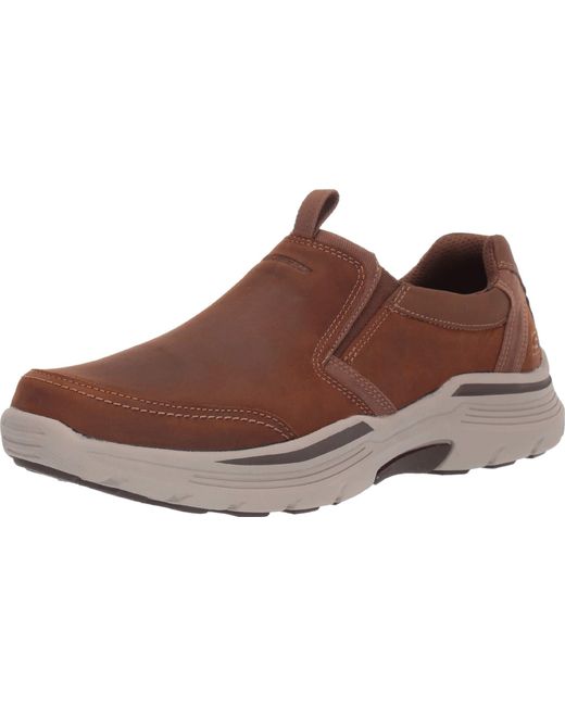 Skechers Expended-morgo Leather Slip On Moccasin Cdb 7 Medium Us in ...