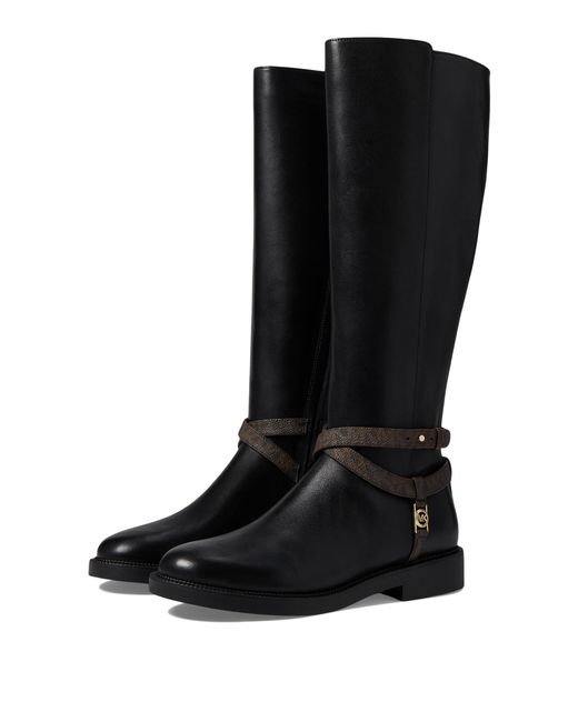 michael kors equestrian boots