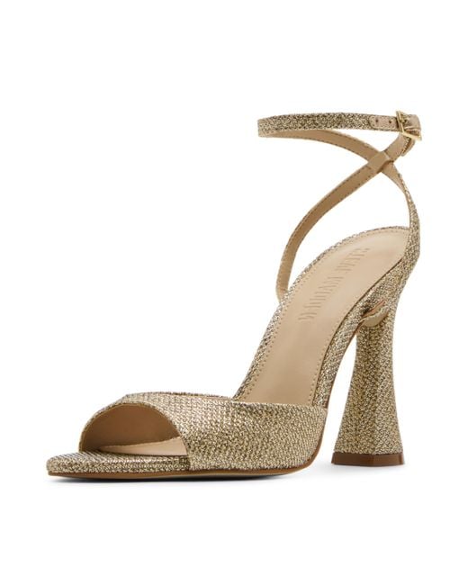 Steve Madden Natural Beki Heeled Sandal