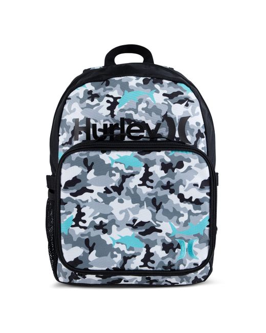 Hurley Blue One And Only Backpack And Lunch Set for men
