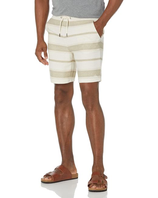 Quiksilver Natural Elastic Waist Fleece Shorts for men