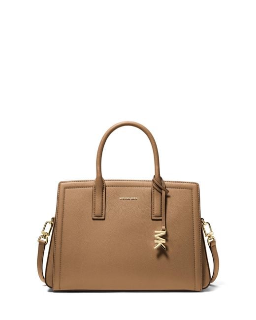 Michael Kors Natural Laila Medium Satchel