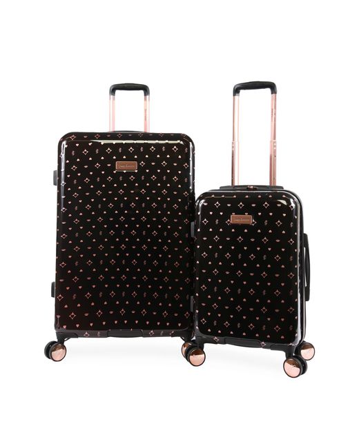 Juicy Couture Black Arwen Spinner Luggage