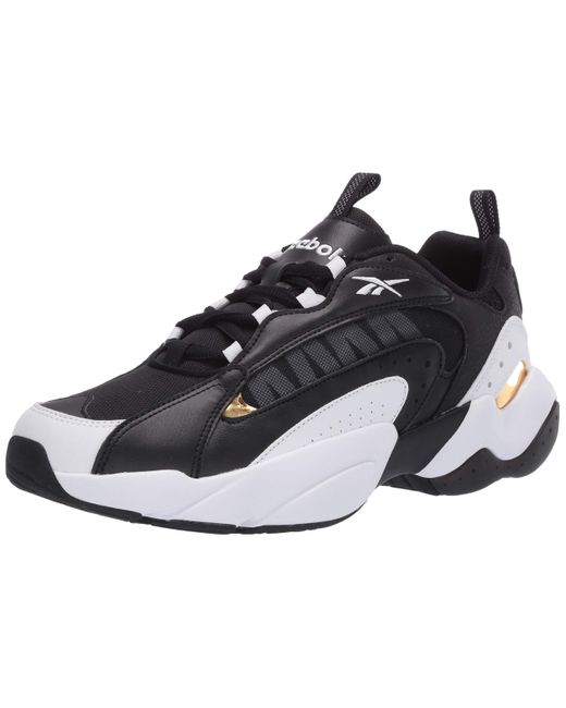 reebok black and white shoes