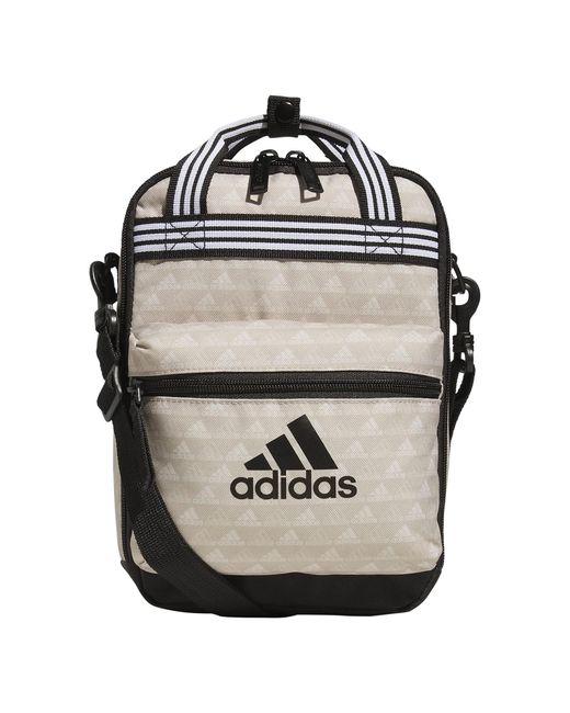 Adidas Black Squad Insulated Lunch Bag