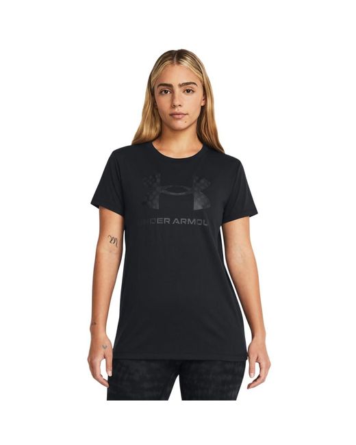 Under Armour Black S Live Sportstyle Graphic Short Sleeve Crew Neck T-shirt,