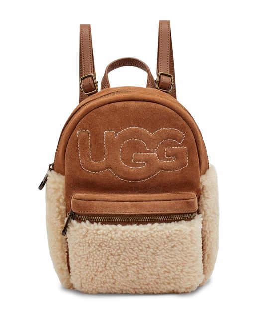 UGG Dannie Ii Mini Backpack in Brown | Lyst