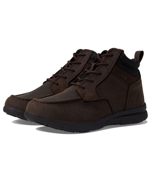 Wolverine Black Karlin Moc Toe Mid Fashion Boot for men
