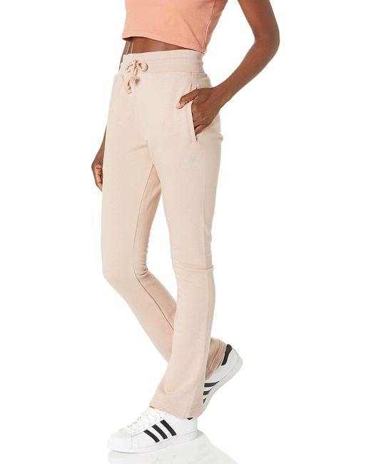 adidas Originals Open Hem Trackpants in Ash Pearl (White) Lyst