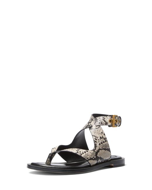 Sandalo infradito piatto Irene da donna di Michael Kors in White