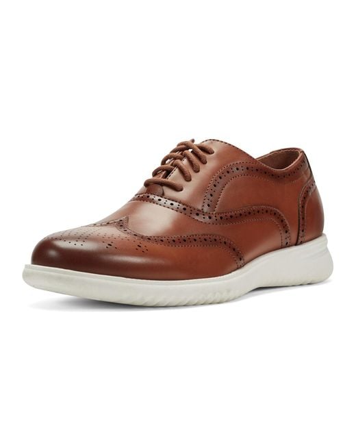 Kenneth Cole Brown Footwear Nio Wing Lace Up Oxford for men