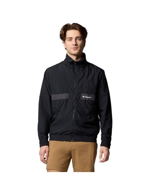 Columbia Black Spire Valley Windbreaker for men