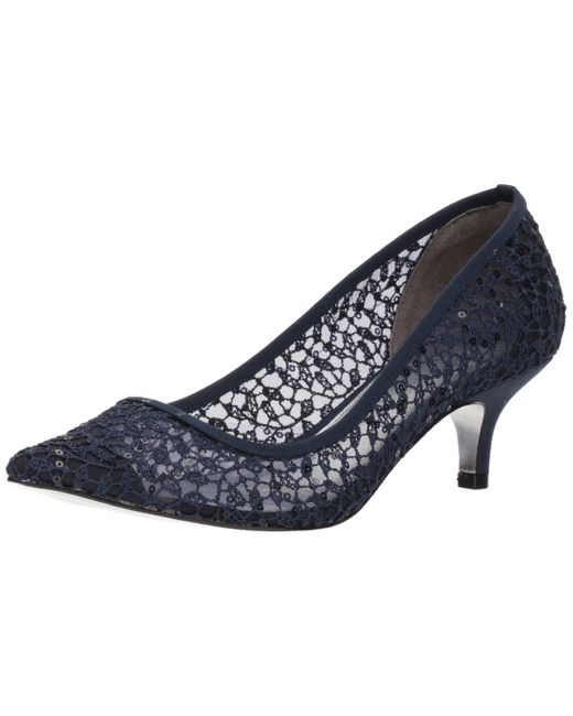 adrianna papell lois lace dress pumps