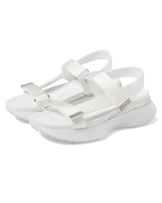 Michael Kors White Ari Sport Sandal