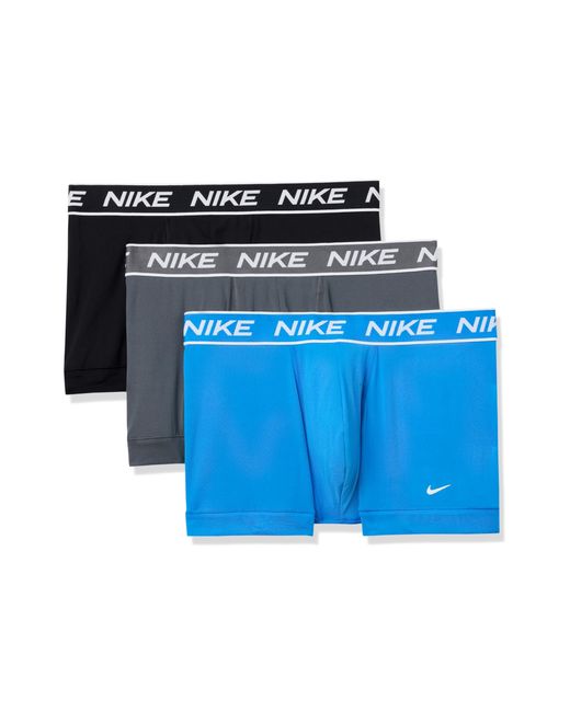 Nike Blue All Day Micro Stretch Trunk Underwear for men