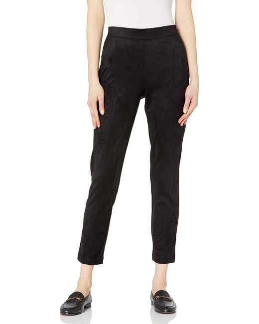 Calvin Klein Faux Suede Pants With Side 