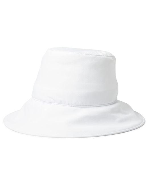 Adidas White Standard Pony Sun Bucket Golf Hat