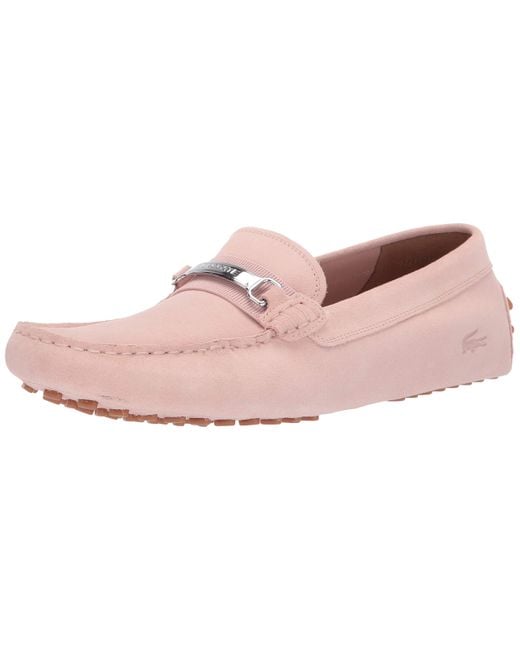 Lacoste Pink Ansted Driving Style Loafer for men