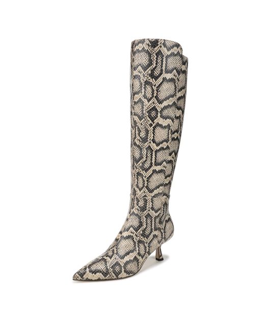 Sam Edelman Brown Taylin Knee High Boot Roccia Wide Calf 7.5 M