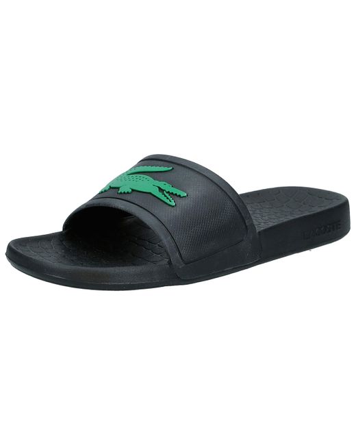 lacoste fraisier slides black