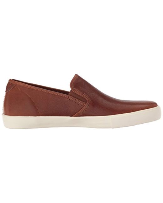 Frye Leather Brett Slip On Tennis Shoe for Men Save 46