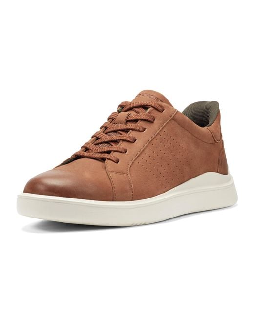 Rockport Brown Tristen Step Activated Lace-up for men