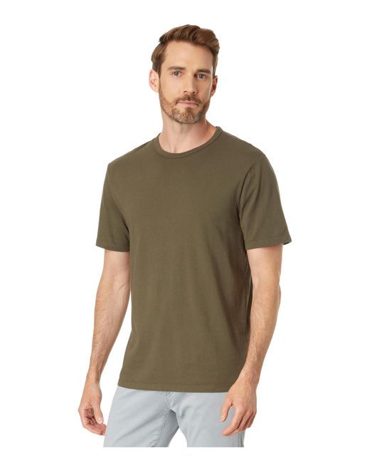 Vince Green S Garment Dye S/s Crew Shirt for men