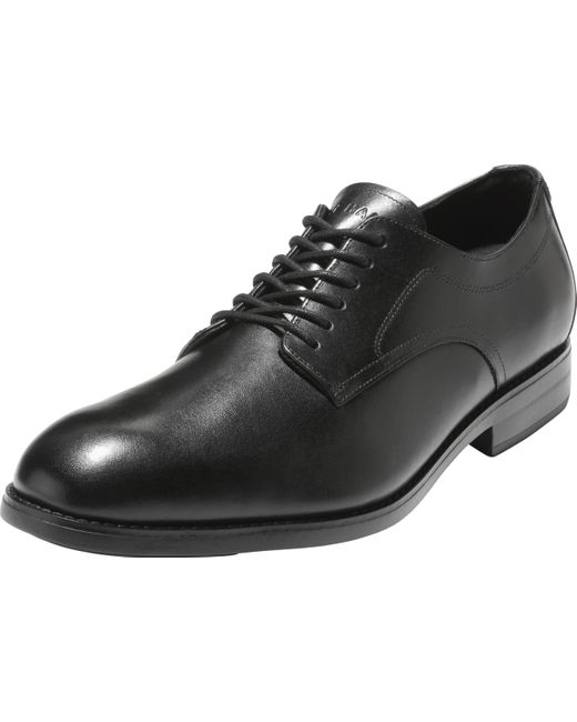 Cole Haan Men's Black Harmon Grand Plain Toe Oxfords Cole Haan Men's Black Harmon Grand Plain Toe Oxfords