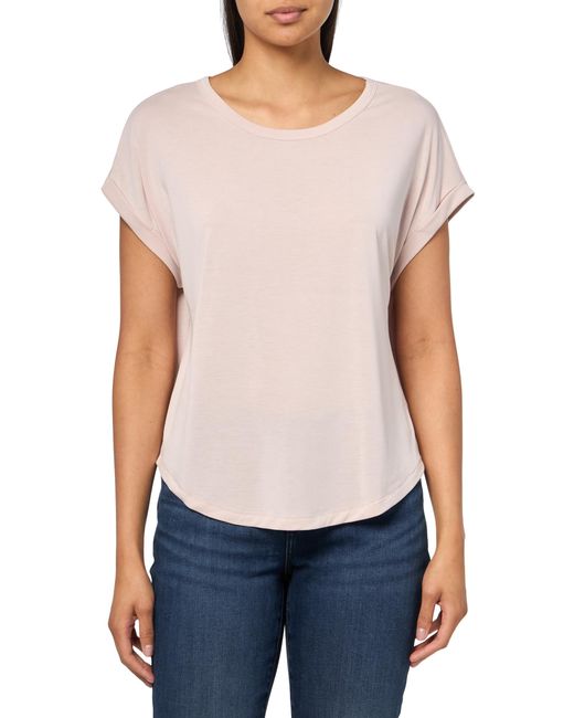 Lucky Brand Blue Short Sleeve Sandwash Dolman Tee