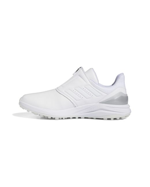Adidas White Solarmotion Boa 24 Lightstrike Golf Shoes